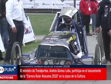 Lanzamiento de "La carrera solar Atacama 2016"