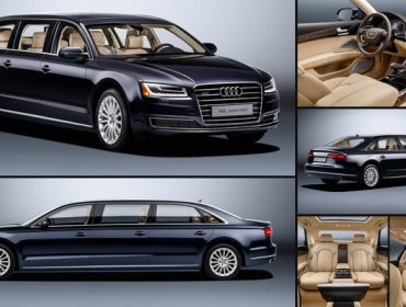 Audi A8 L extended: un sedán XXL