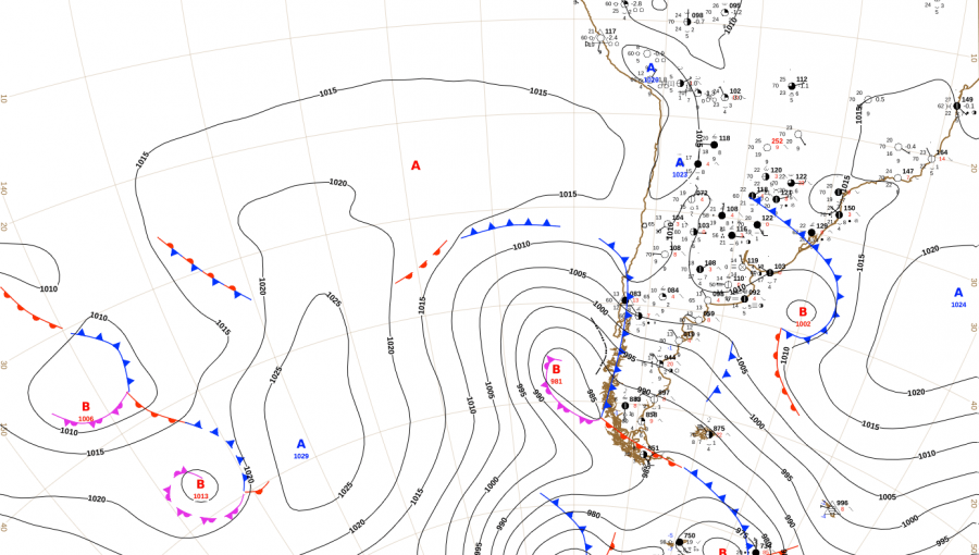 Sistema frontal reduce intensidad aunque podría aumentar este domingo