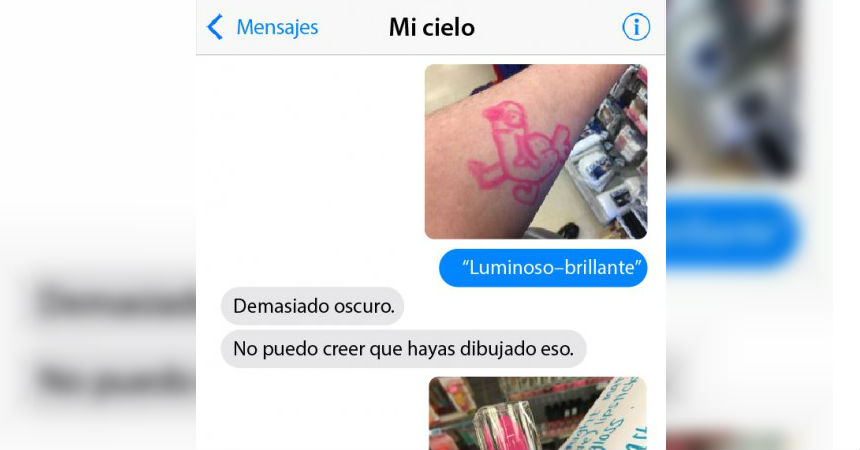 Le pidió a su novio que le comprara maquillaje y la conversación que tuvieron te matará de la risa