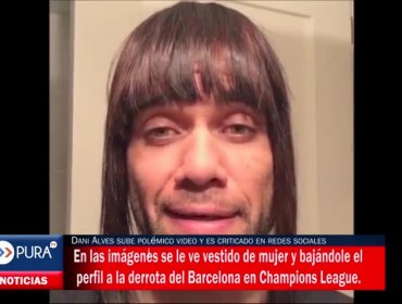 Dani Alves sube polémico video y es criticado en redes sociales