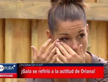 ¿Volverias con tu ex? ¡Gala se refirió a la actitud de Oriana!