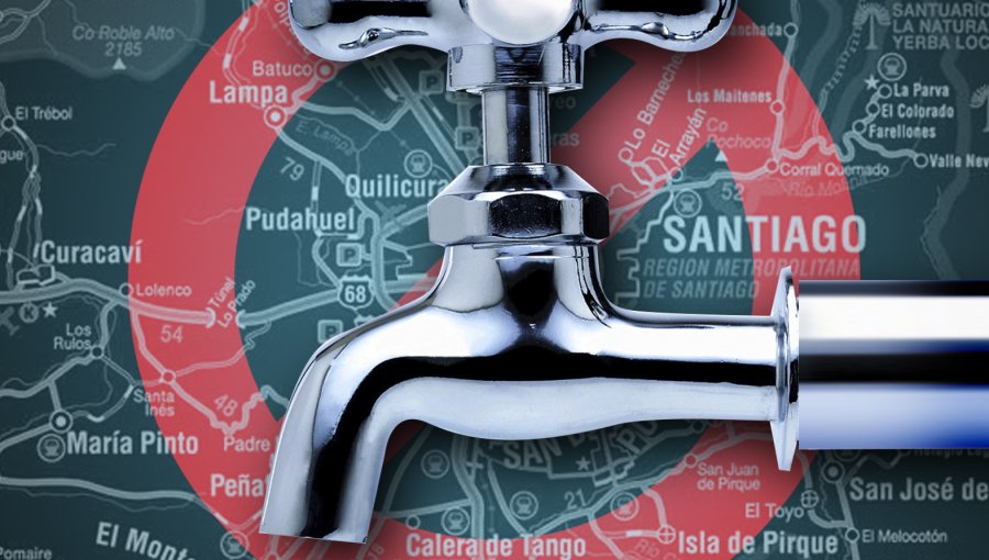 En estos 64 puntos Aguas Andinas estará entregando agua en la RM