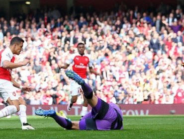 Alexis Sánchez anotó en empate del Arsenal ante el Crystal Palace