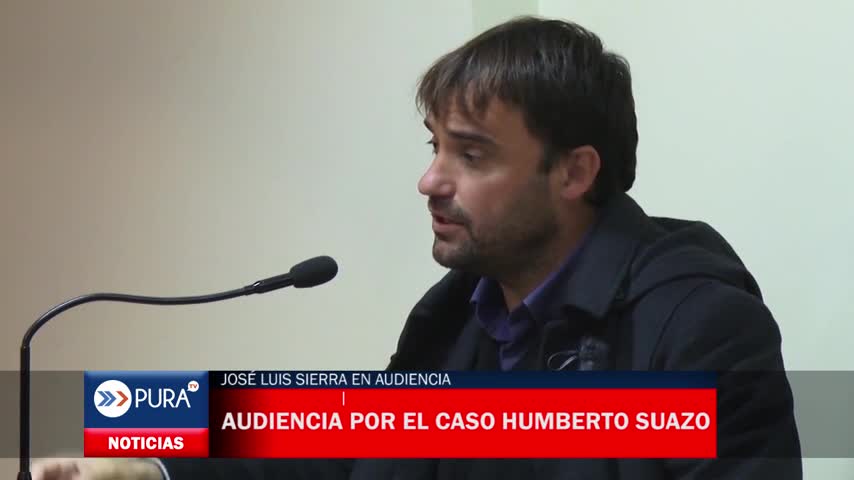 VIDEO: José Luis Sierra en la audiencia por caso Suazo