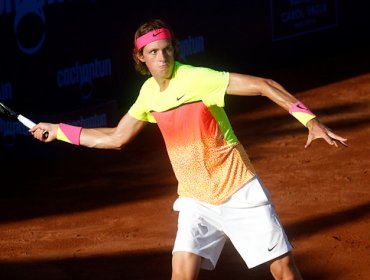 Tenis: Nicolas Jarry avanzó al cuadro principal del challenger de Savannah