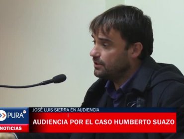 VIDEO: José Luis Sierra en la audiencia por caso Suazo