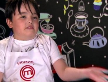 Vicente sorprende con tierna declaración de amor en plena edición de Masterchef Junior