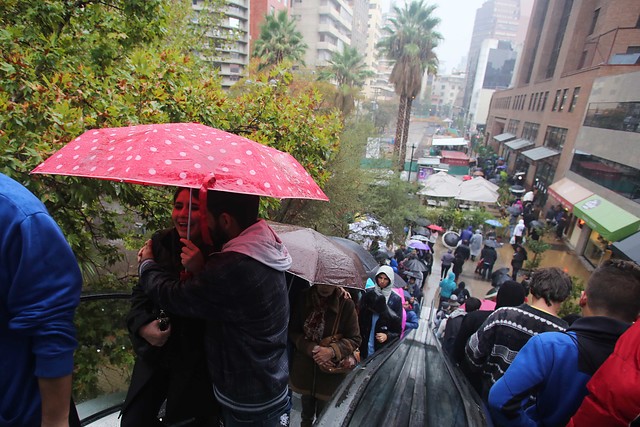 Nuevo sistema frontal dejará lluvias este fin de semana en la zona central