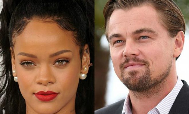 Publican romántica fotografía de Rihanna y Leonardo DiCaprio