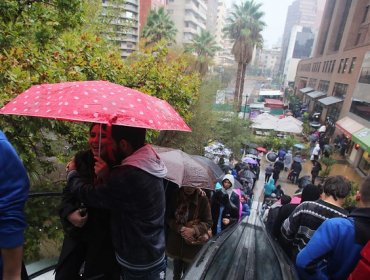 Nuevo sistema frontal dejará lluvias este fin de semana en la zona central