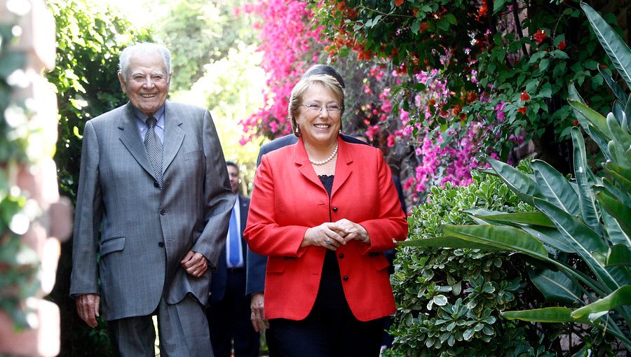 La Presidenta Bachelet lamentó la muerte de Patricio Aylwin