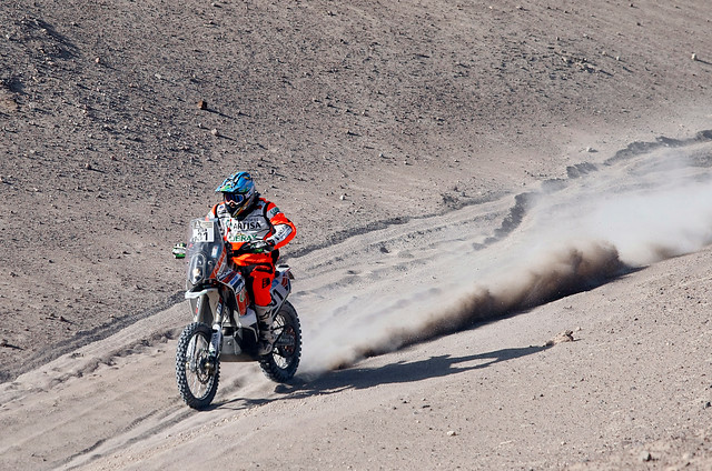 Pablo Quintanilla se quedó con la tercera etapa del Rally de Qatar