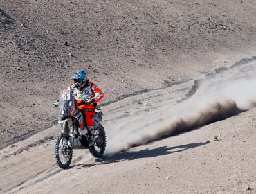Pablo Quintanilla se quedó con la tercera etapa del Rally de Qatar
