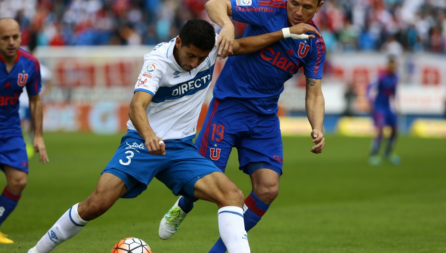 Universidad Catolica recupera la punta del torneo al vencer a la "U"