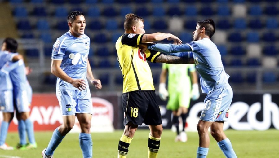 La batalla campal que protagonizaron O’Higgins y San Luis tras finalizar el partido