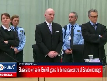 INTERNACIONAL: El asesino en serie Breivik gana la demanda contra el Estado noruego