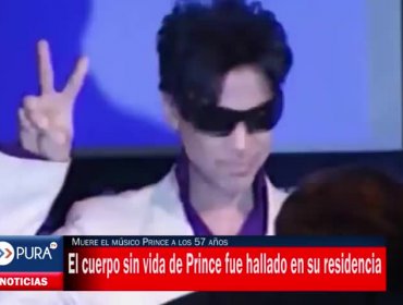 Muere el músico Prince a los 57 años