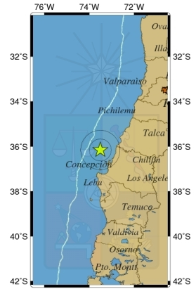 Sismos de mediana intensidad se registran en Región del Bío Bío
