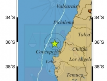 Sismos de mediana intensidad se registran en Región del Bío Bío