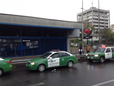 Se registra un robo frustrado de cajero automático en Santiago Centro