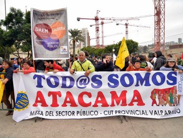 Funcionarios de Atacama ad portas de cumplir dos meses de movilización