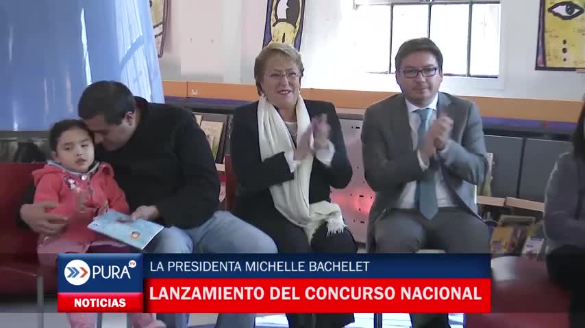 Presidenta Bachelet participa en el lanzamiento del concurso nacional