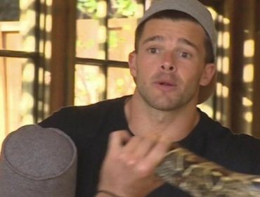 La divertida y miedosa reacción de Leandro al ver una serpiente en “¿Volverías con tu ex?”