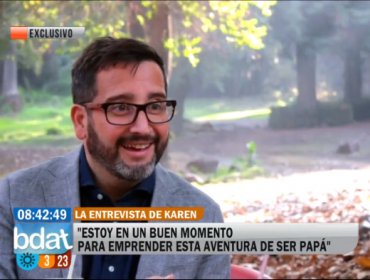 Eduardo Fuentes y el difícil camino para convertirse en padre: “Me rendí varias veces”