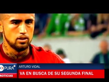 Arturo Vidal va en busca de su segunda final de Champions