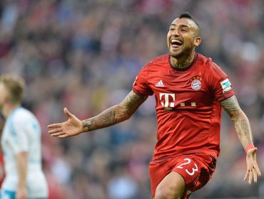 Vidal se podría consagrar campeón este fin de semana con el Bayern