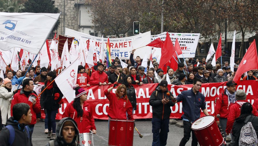 Estos serán los recorridos de marchas para dia del trabajador