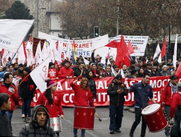 Estos serán los recorridos de marchas para dia del trabajador