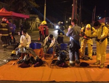 Emergencia química: Joven murió tras manipular cianuro en Puente Alto