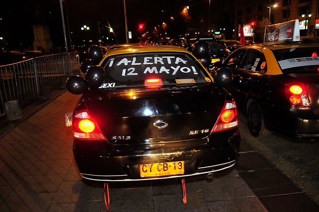 Taxistas se preparan para este jueves 12 de mayo a marcha nacional contra Uber