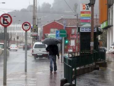 Sistema frontal dejaría lluvias este miércoles desde Coquimbo a La Araucanía