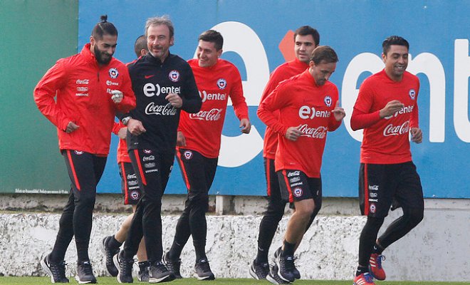 Chile comenzó su preparación para la Copa América Centenario