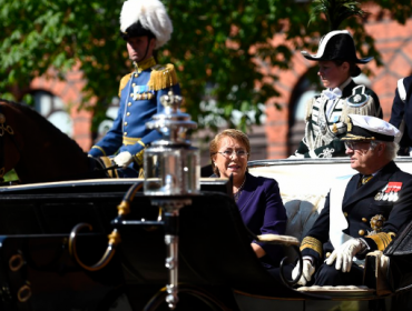 Las primeras horas de Michelle Bachelet en Suecia