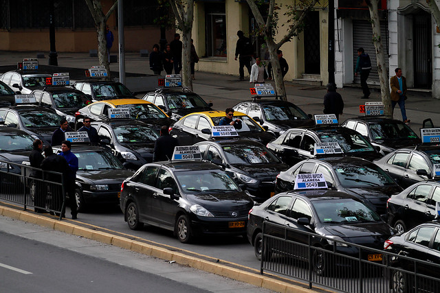 Paro de taxistas: Grandes atochamientos generó movilización de conductores