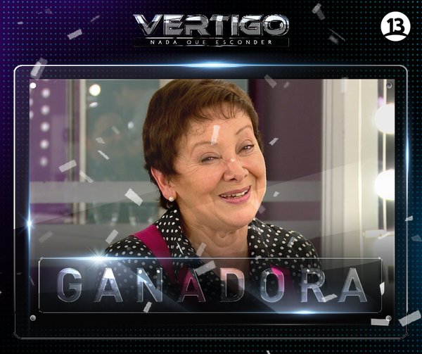 Televidentes premiaron la trayectoria en el último capítulo de "Vértigo"