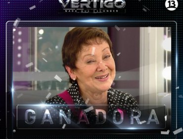 Televidentes premiaron la trayectoria en el último capítulo de "Vértigo"