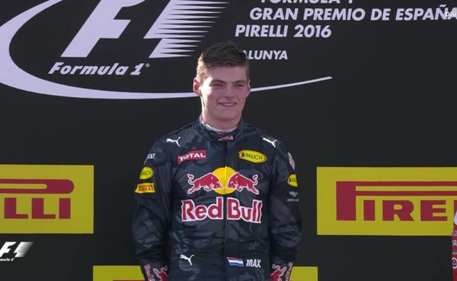 Max Verstappen se convirtió en el piloto más joven en ganar un GP de F1