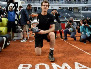 Andy Murray sorprendió a Novak Djokovic y se quedó con el título en Roma