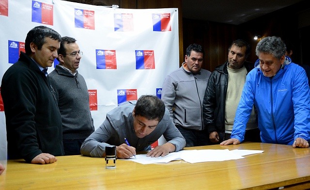 Gobierno logra un acuerdo con la Federación de Pescadores Artesanales de Maullín