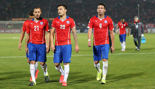 Charles Aránguiz y Marcelo Díaz llegaron al país para sumarse a la 'Roja'