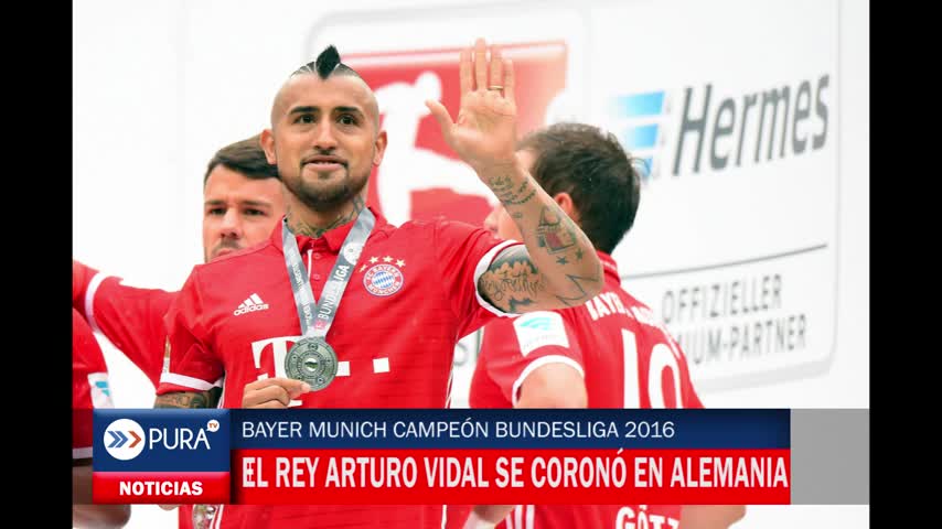 Arturo Vidal, el primer chileno campeón en la Bundesliga