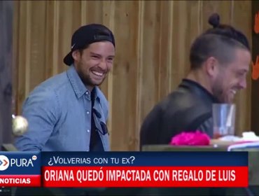 ¿Volverias con tu ex? Oriana quedó impactada con el regalo de Luis