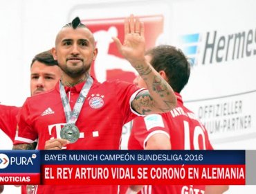 Arturo Vidal, el primer chileno campeón en la Bundesliga