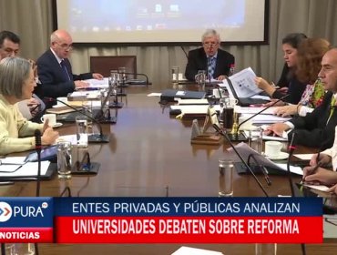 Universidades discuten sobre reforma educacional