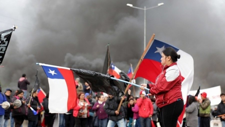 A lo menos 20 detenidos deja jornada de protesta en La región de Los Lagos